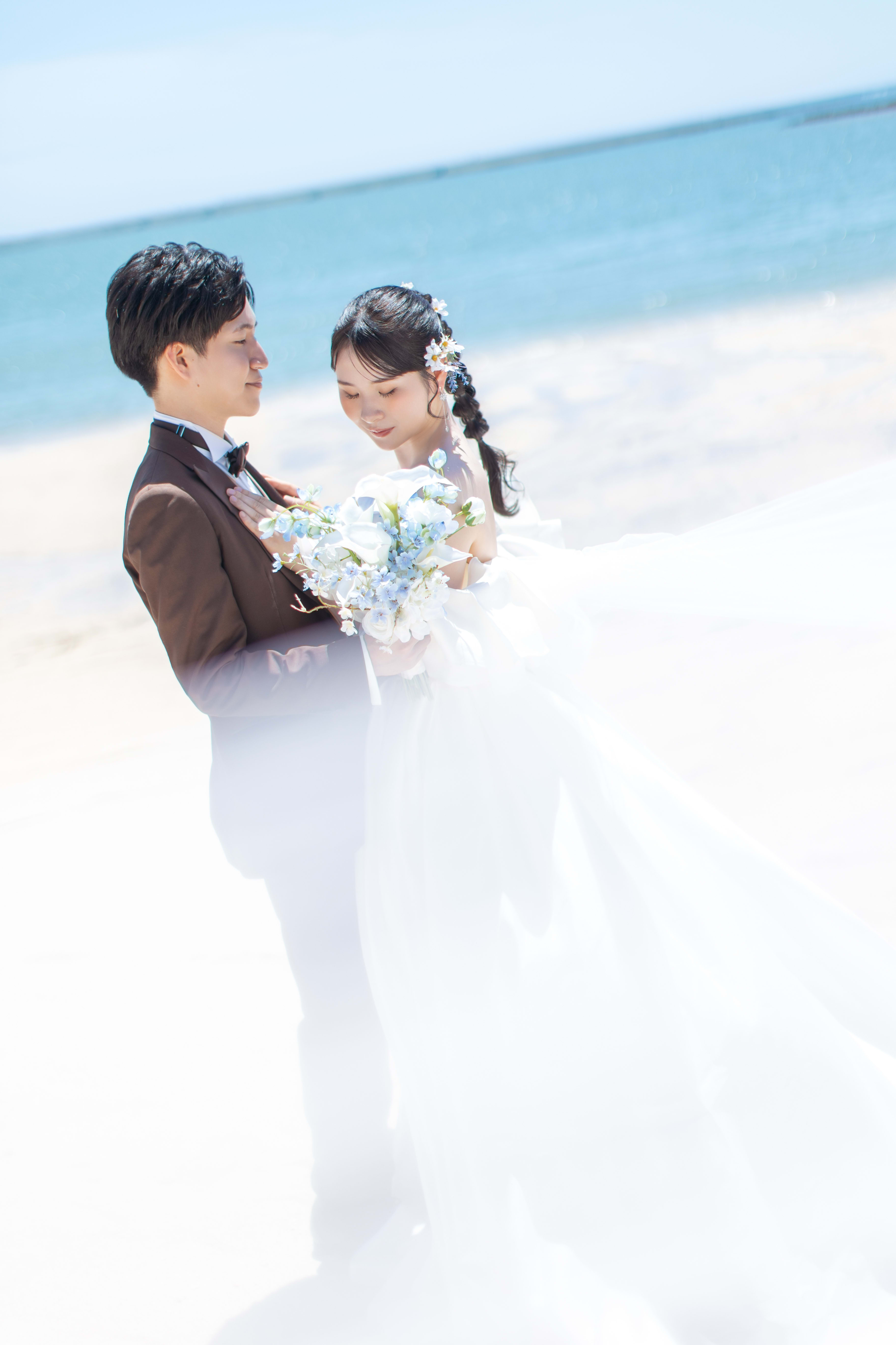 ビーチ＋ビオスの丘プラン | スタジオSUNS | フォトウェディング・前撮り・結婚写真
