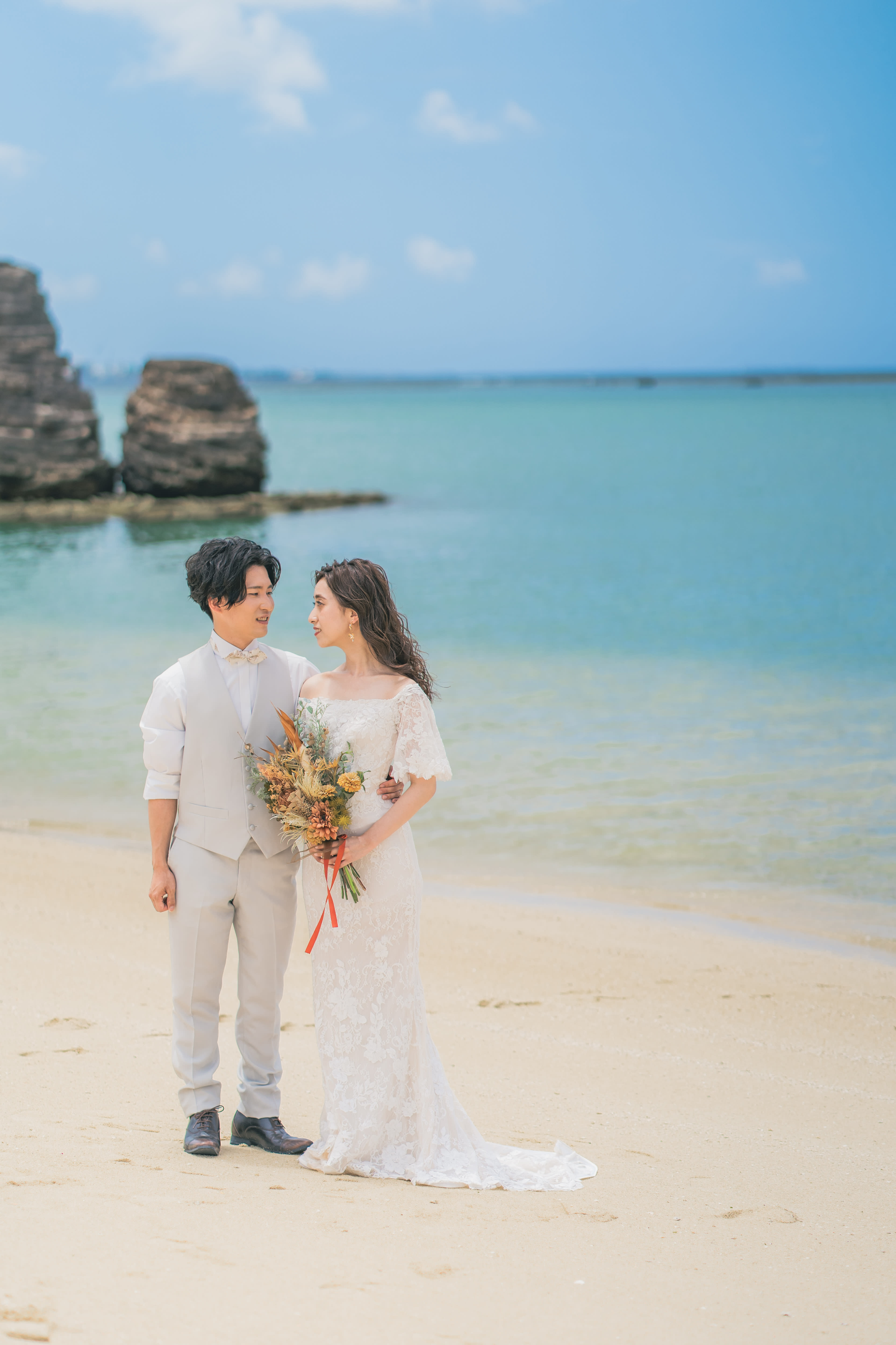 ビーチ＋ビオスの丘プラン | スタジオSUNS | フォトウェディング・前撮り・結婚写真