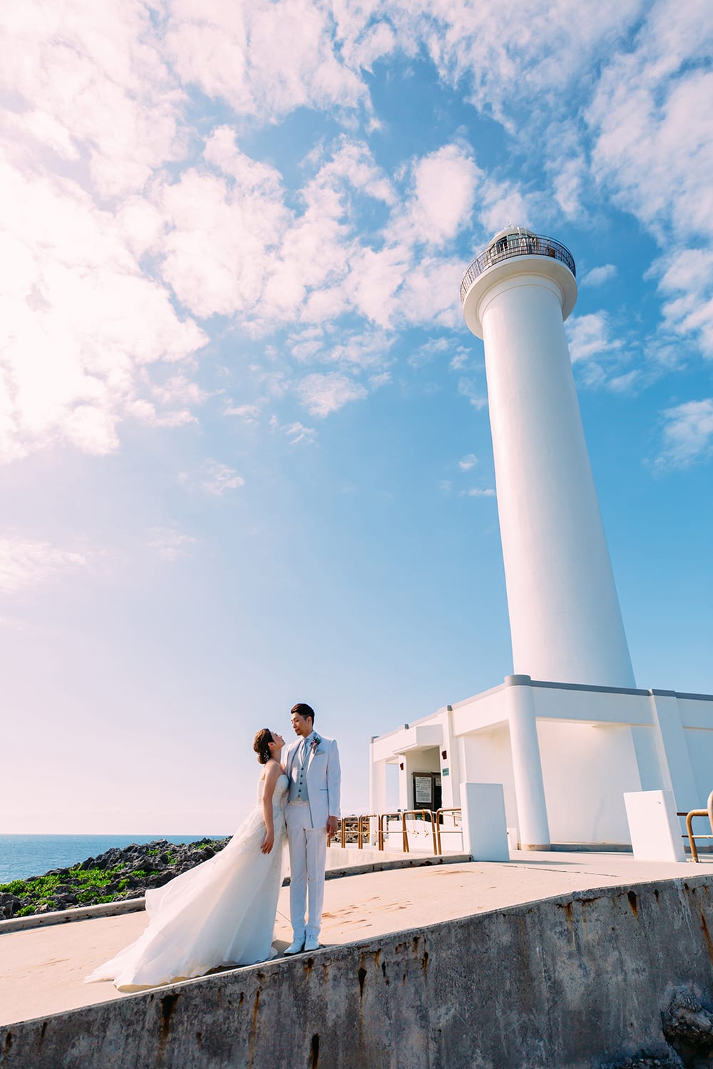 残波岬＋ビーチプラン | スタジオSUNS | フォトウェディング・前撮り・結婚写真