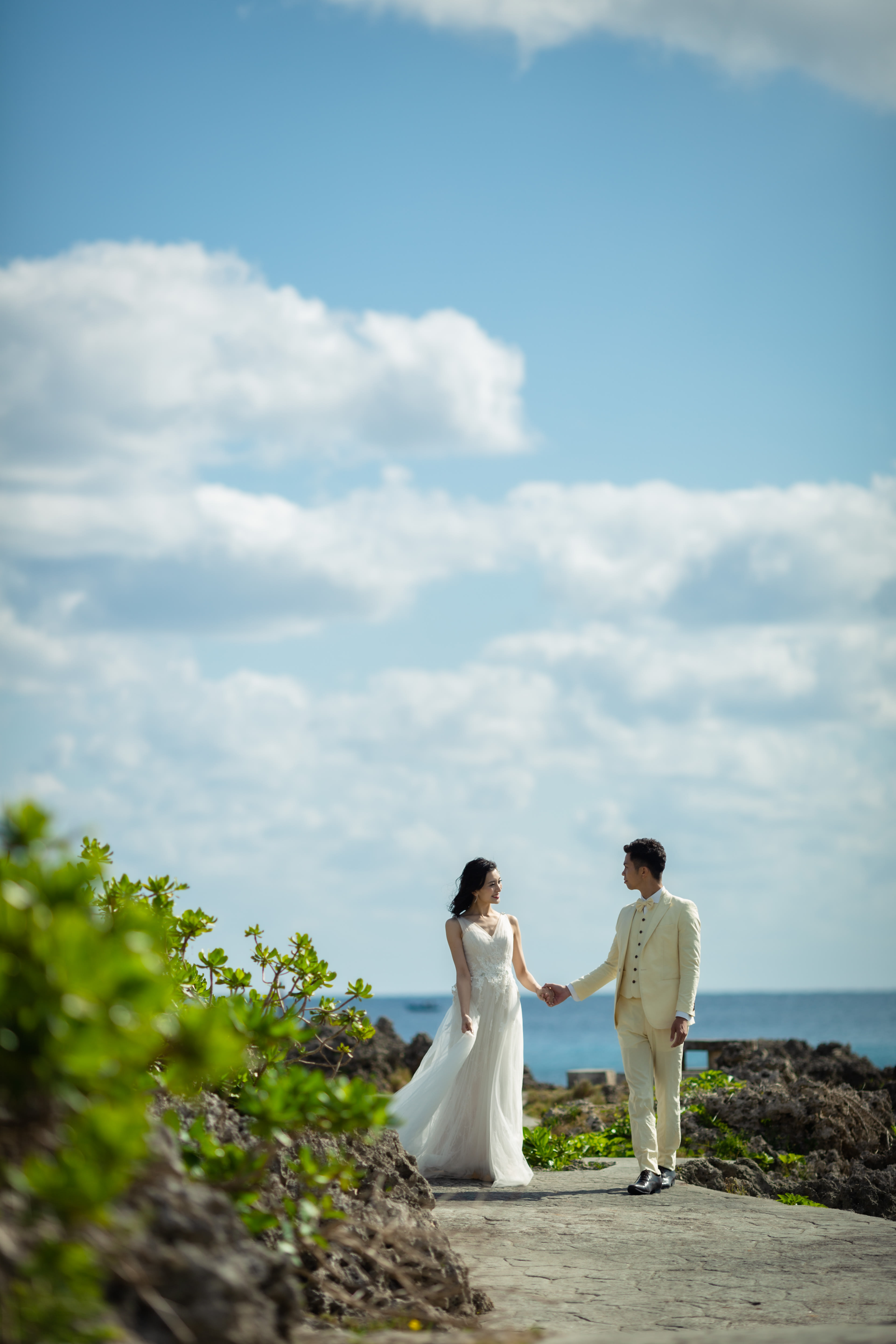 【宮古島】ビーチ＋うえのドイツ文化村プラン | スタジオSUNS宮古島店 | フォトウェディング・前撮り・結婚写真