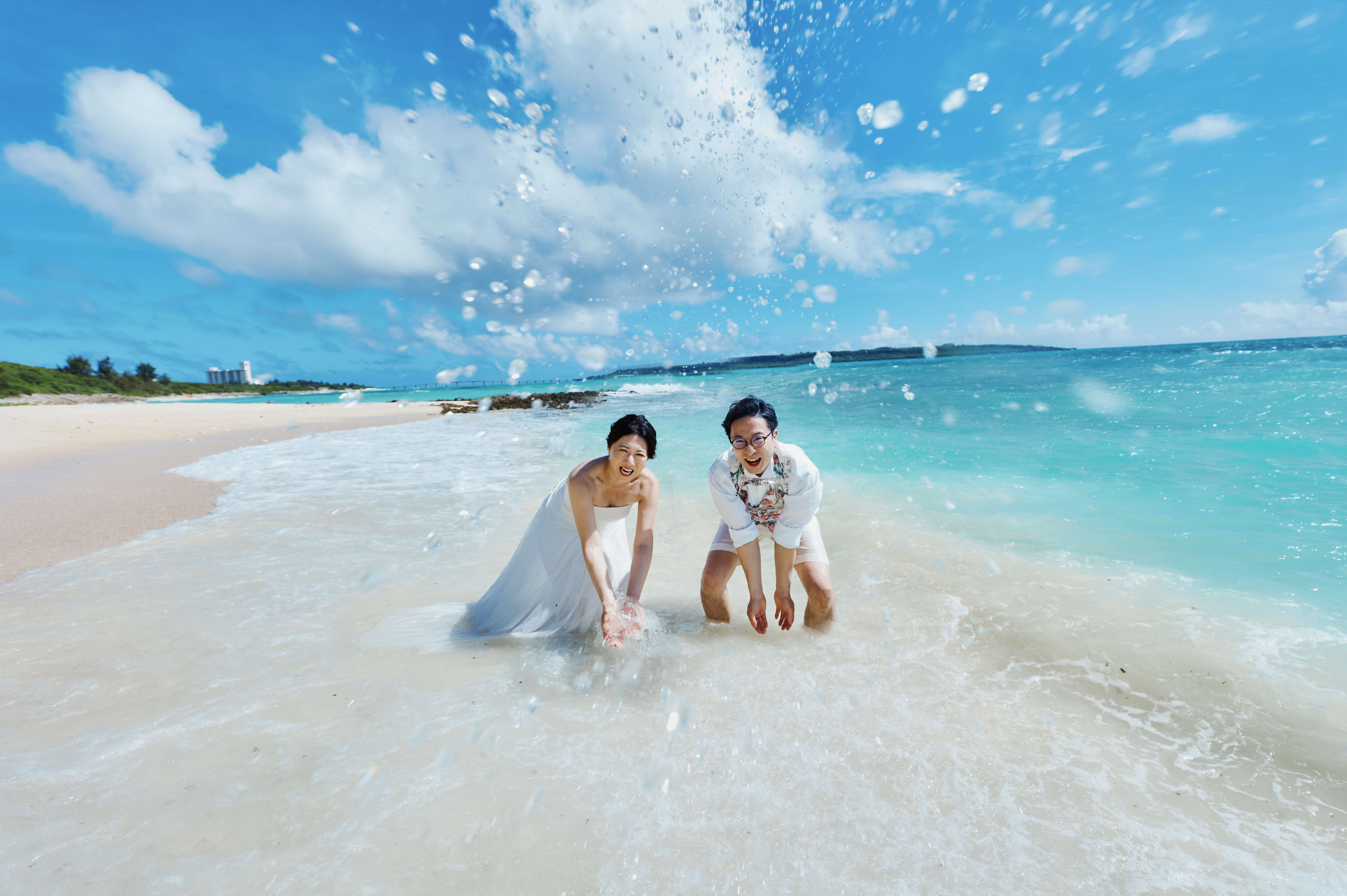 【宮古島】ビーチフォトプラン | スタジオSUNS宮古島店 | フォトウェディング・前撮り・結婚写真
