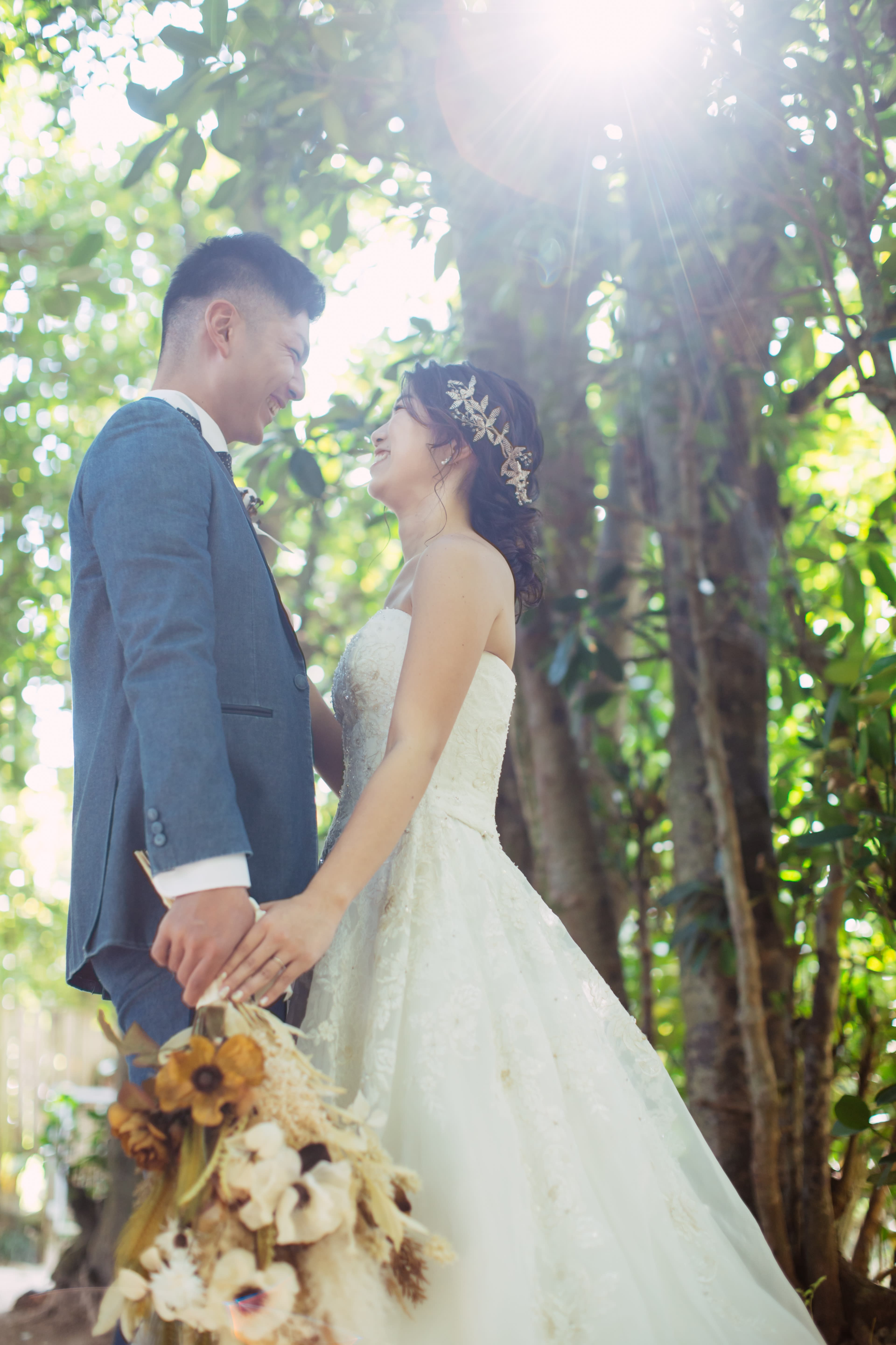 北部ビーチ＋フクギプラン | スタジオSUNS | フォトウェディング・前撮り・結婚写真