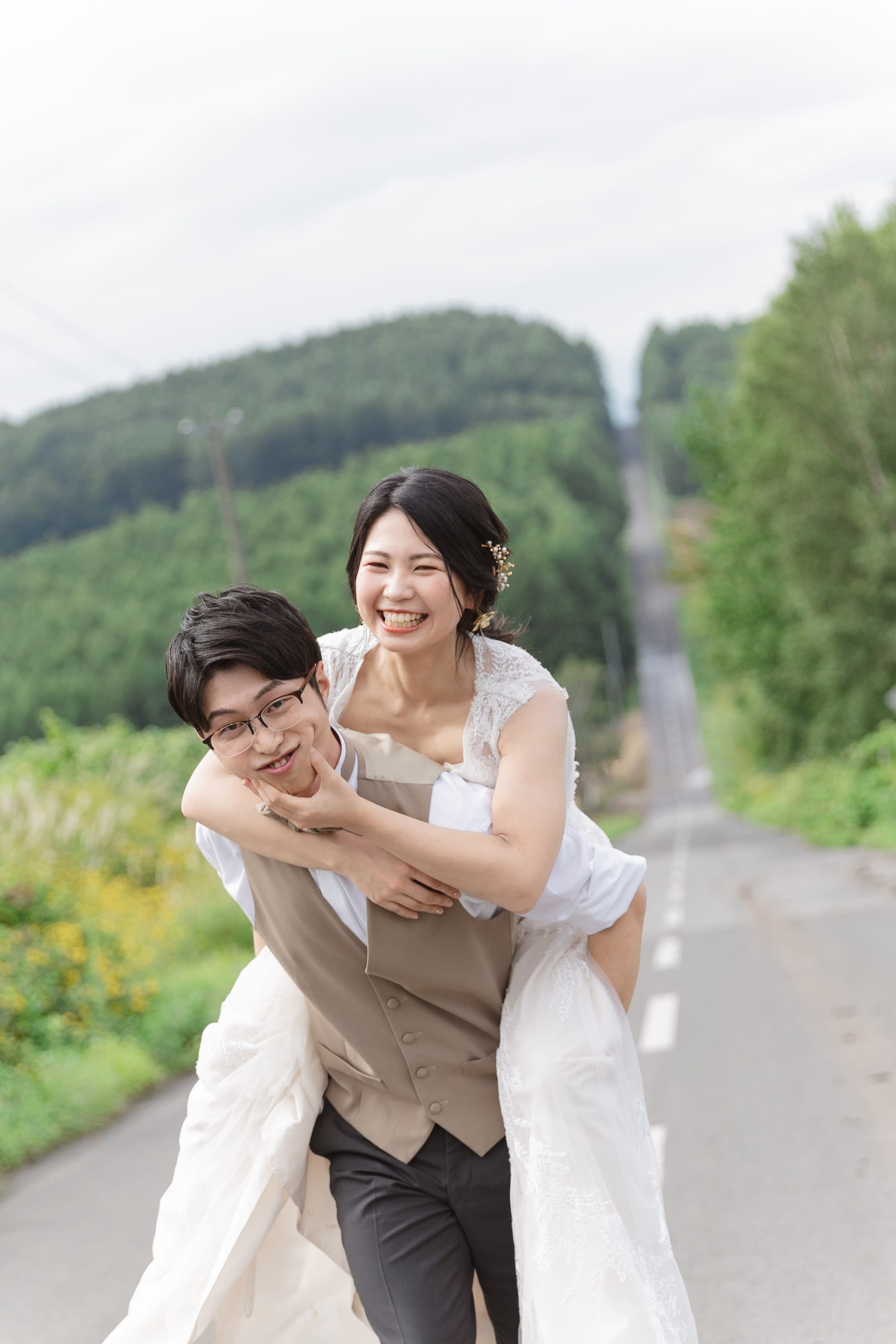 かなやま湖＋もう一箇所プラン | スタジオSOLA 美瑛店 | フォトウェディング・前撮り・結婚写真