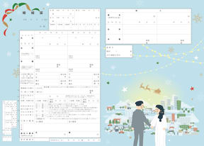 クリスマスの街