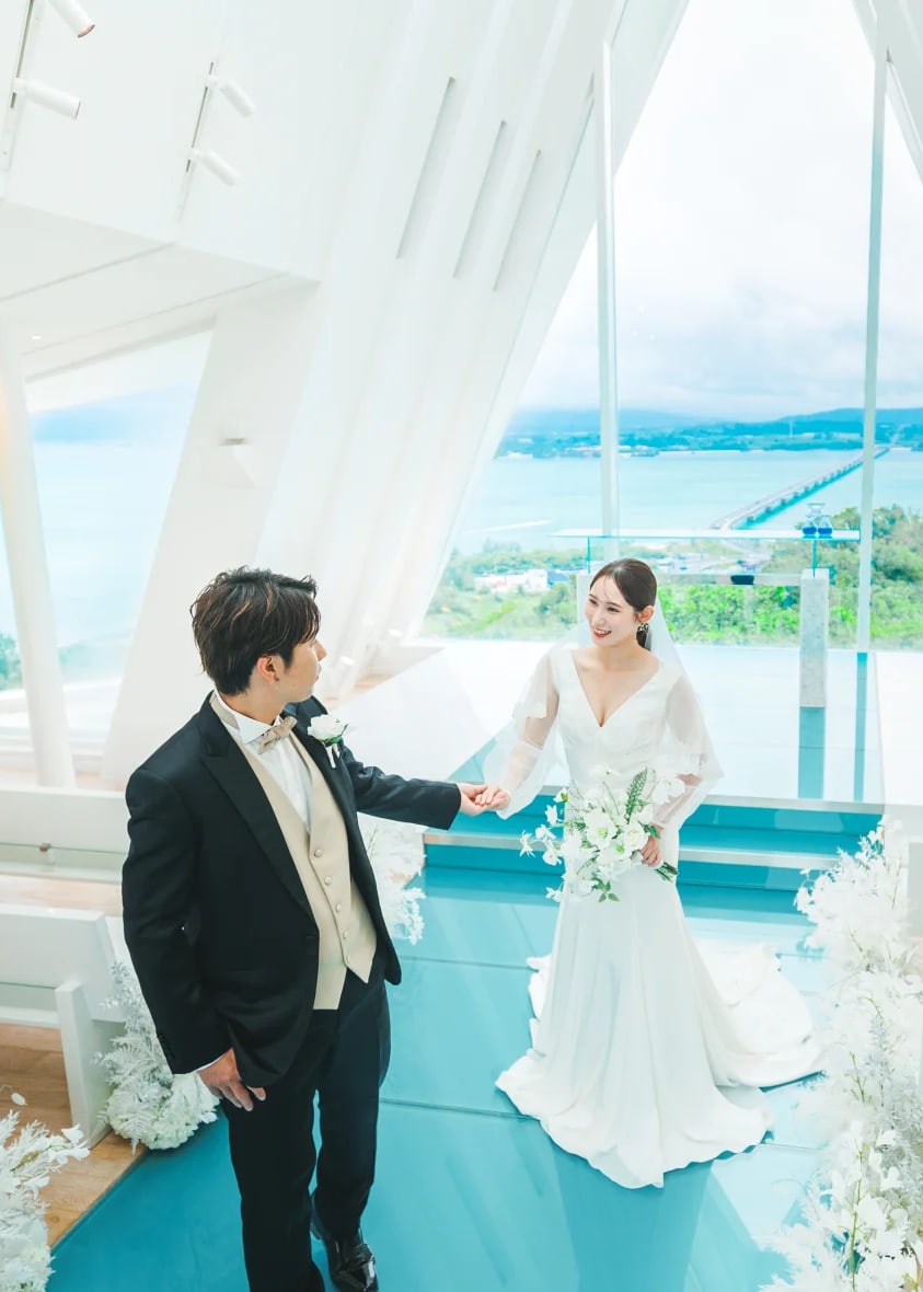 古宇利島タワーチャペル＋北部ビーチプラン | スタジオSUNS | フォトウェディング・前撮り・結婚写真