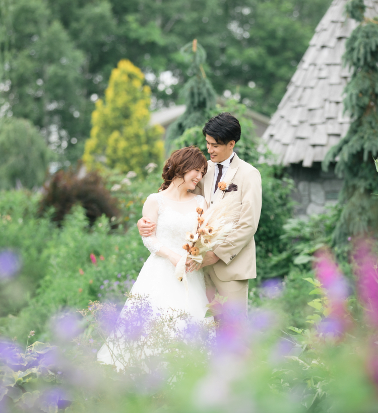 上野ファームプラン | スタジオSOLA 美瑛店 | フォトウェディング・前撮り・結婚写真