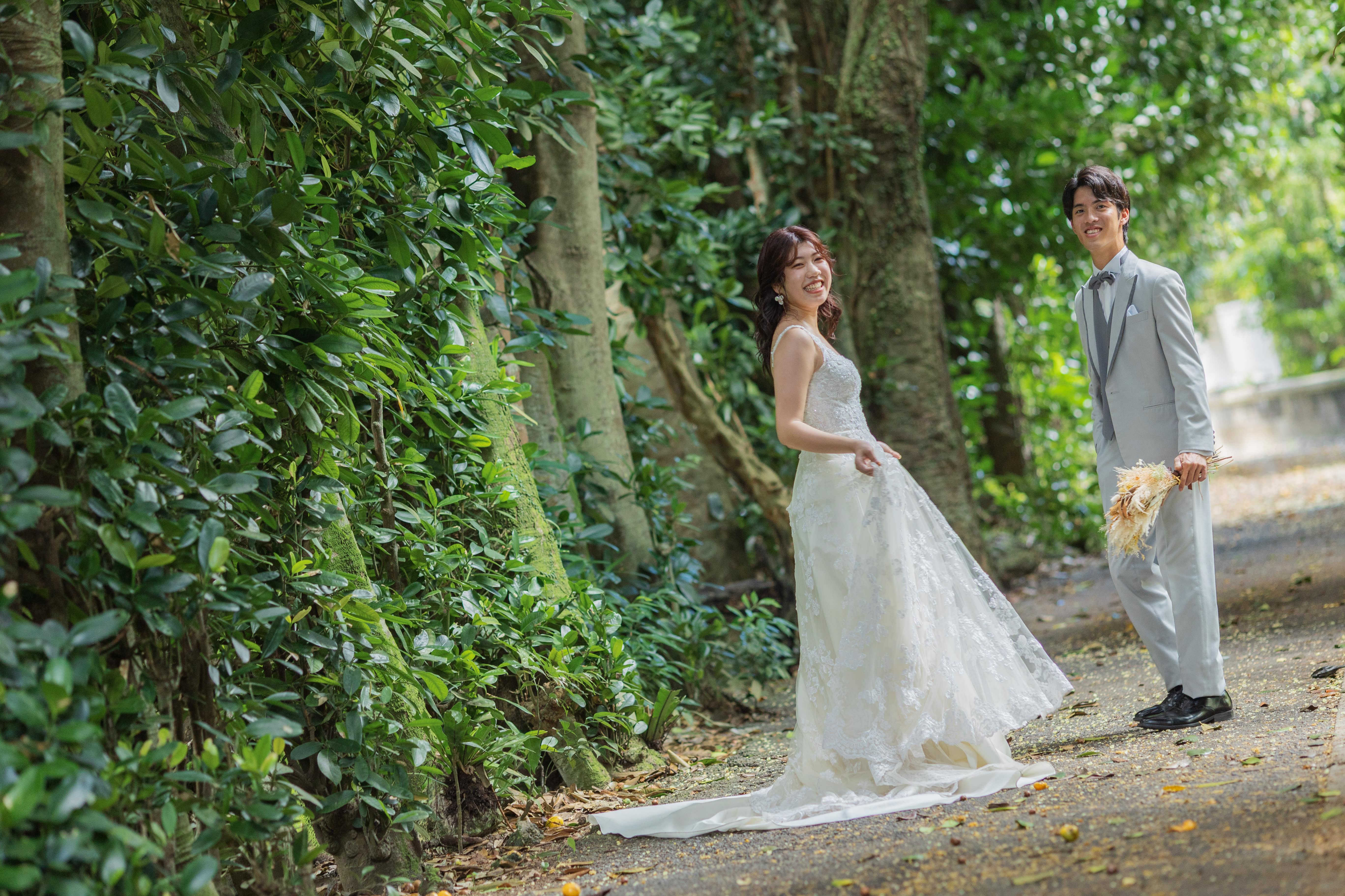 北部ビーチ＋フクギプラン | スタジオSUNS | フォトウェディング・前撮り・結婚写真