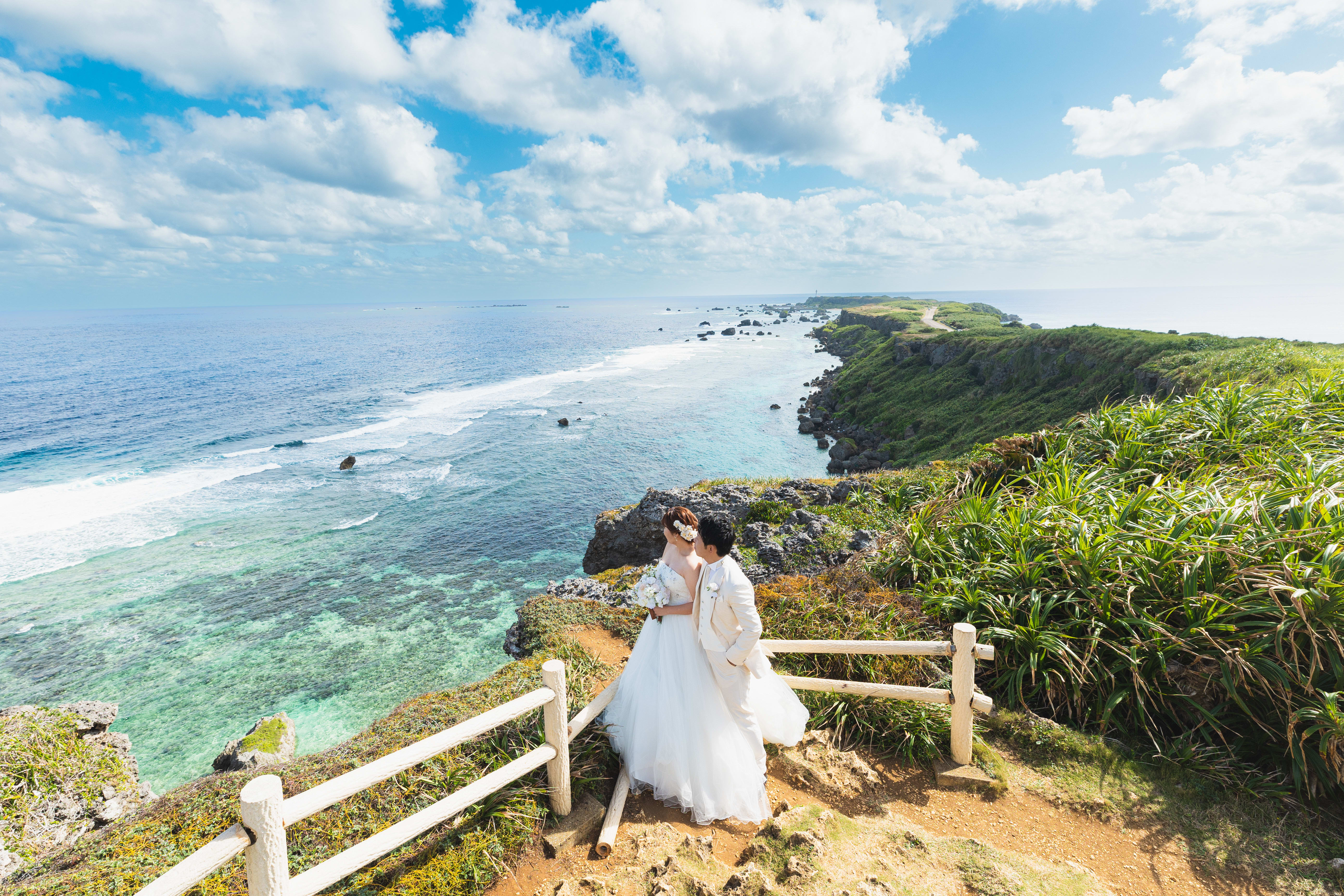 【宮古島】ビーチ＋東平安名崎プラン | スタジオSUNS宮古島店 | フォトウェディング・前撮り・結婚写真