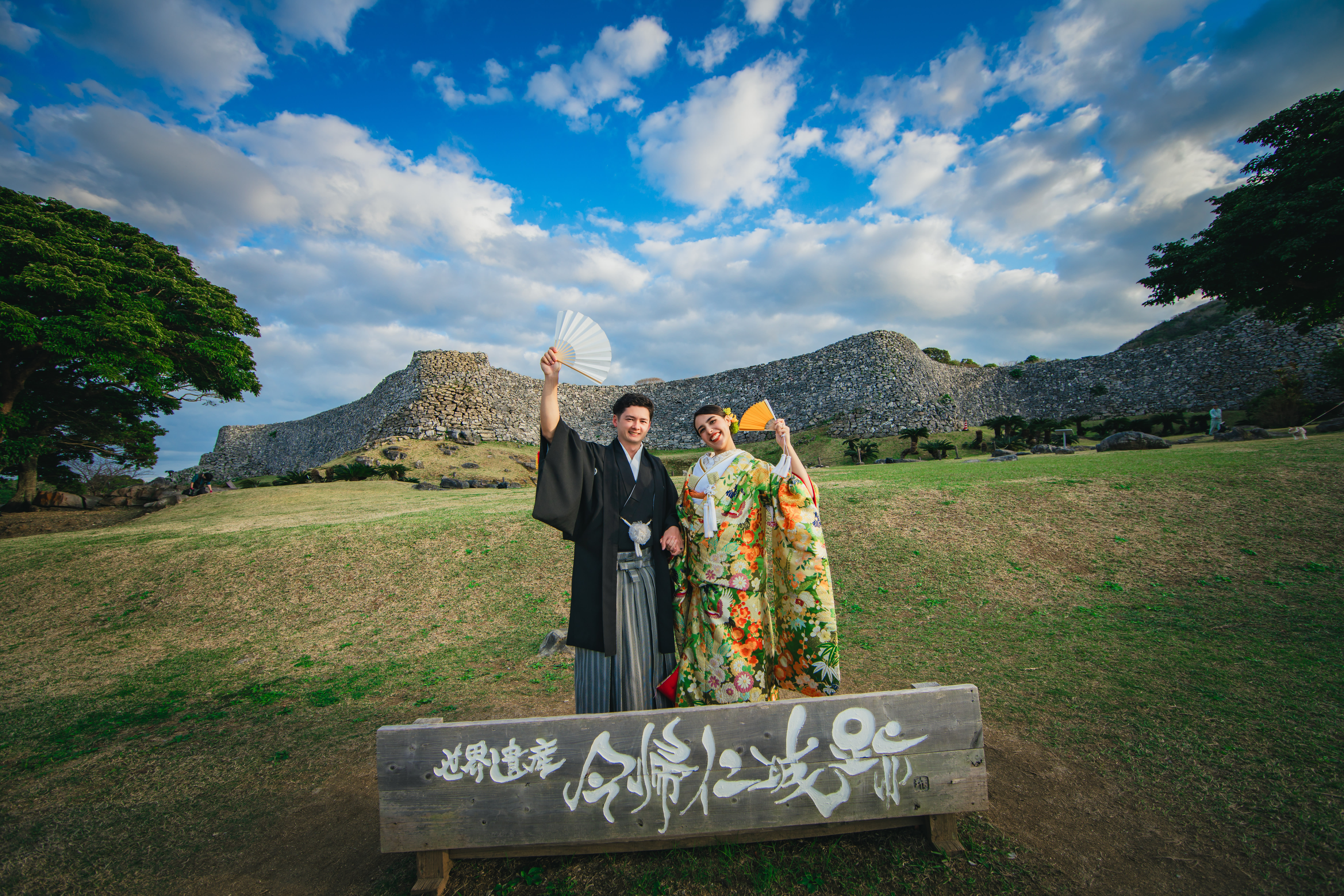 北部ビーチ＋フクギ並木＋今帰仁城跡プラン | スタジオSUNS | フォトウェディング・前撮り・結婚写真