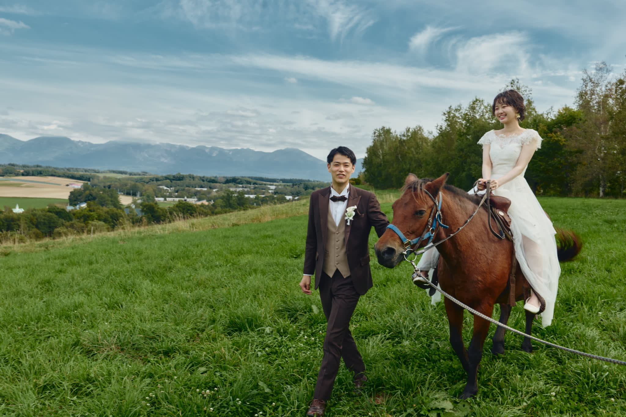 牧場＋チャペル＆ガーデンプラン | スタジオSOLA 美瑛店 | フォトウェディング・前撮り・結婚写真