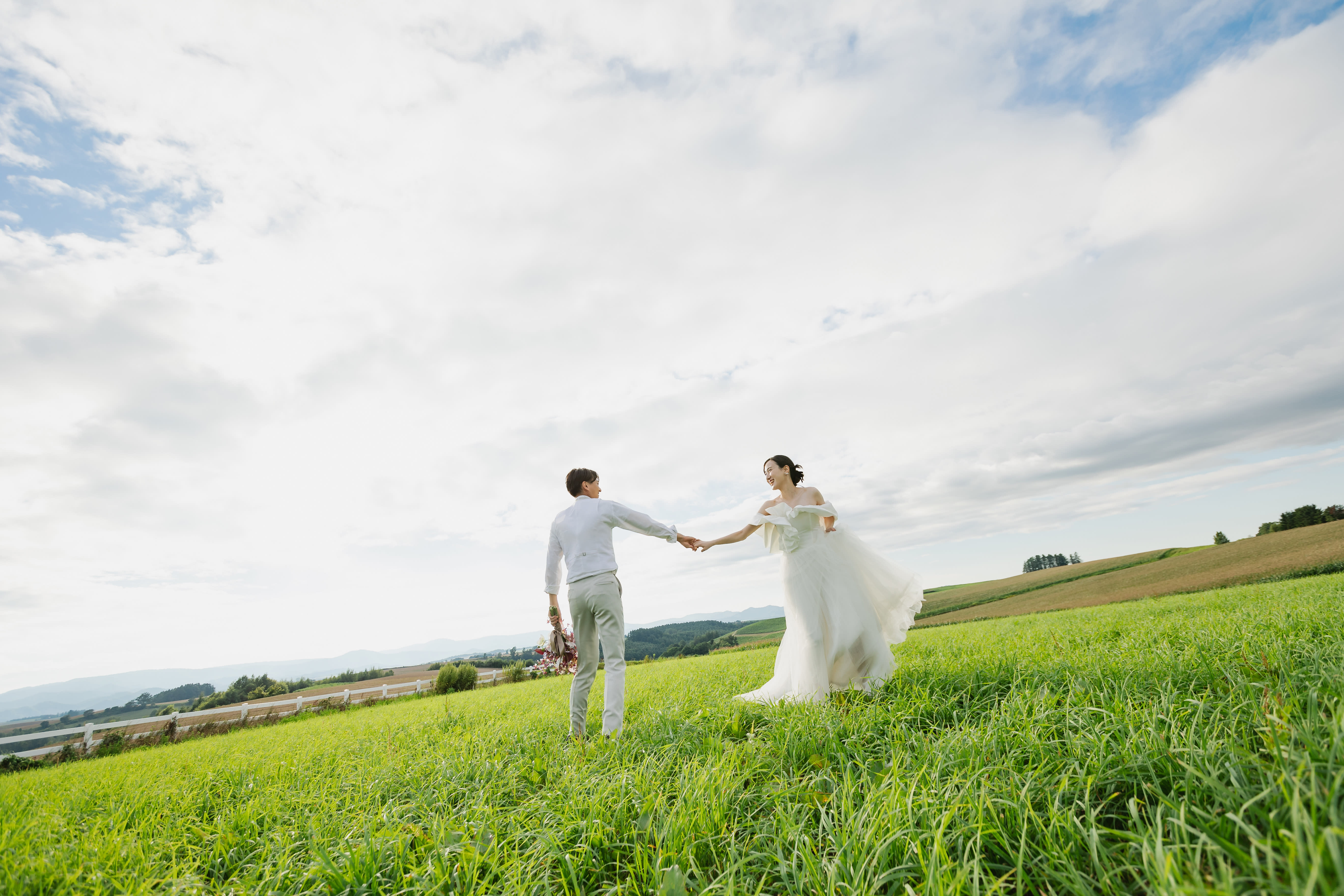 美瑛の丘プラン | スタジオSOLA 美瑛店 | フォトウェディング・前撮り・結婚写真
