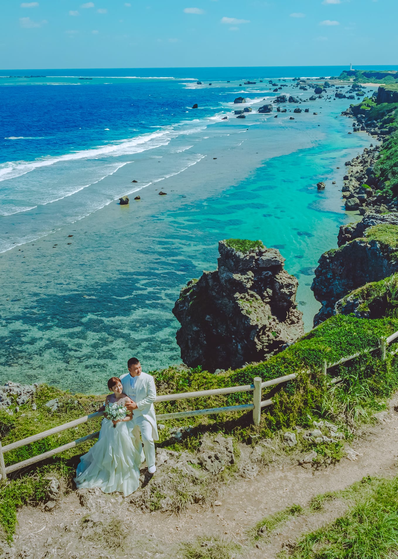 【宮古島】ビーチ＋東平安名崎プラン | スタジオSUNS宮古島店 | フォトウェディング・前撮り・結婚写真