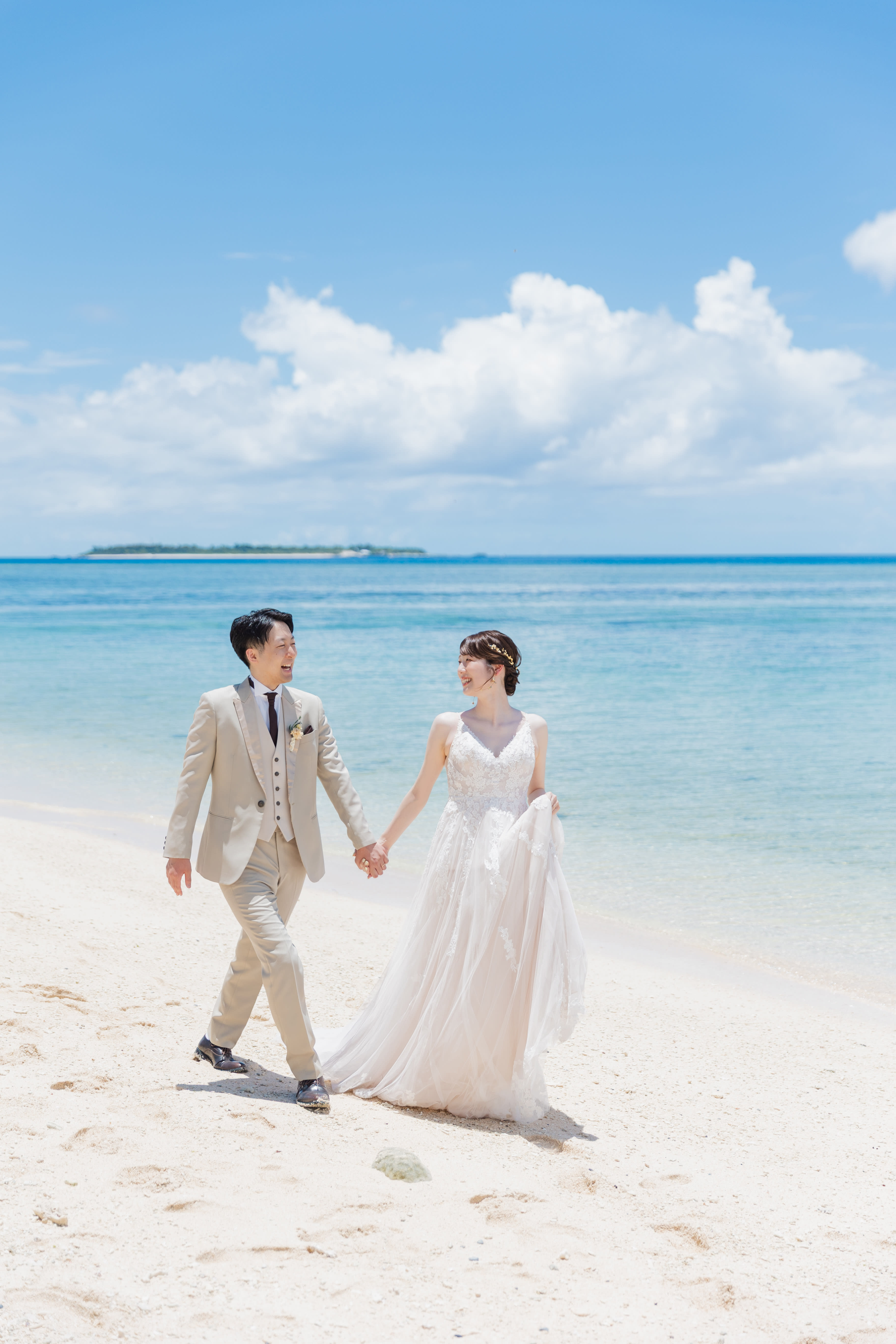 北部ビーチフォトプラン | スタジオSUNS | フォトウェディング・前撮り・結婚写真