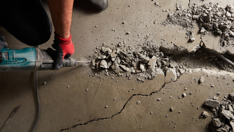 In-slab repair is disruptive and expensive