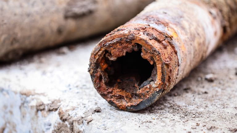 For old galvanized plumbing, repiping is the only option