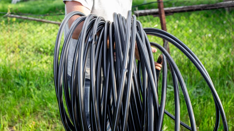 HDPE is built for underground water and sewer lines