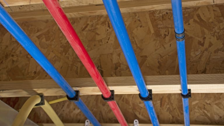PEX is made by cross-linking polyethylene