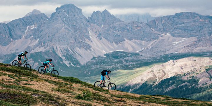 I single trail turistici e l'adrenalina dei flow trail al S. Pellegrino Bike Park