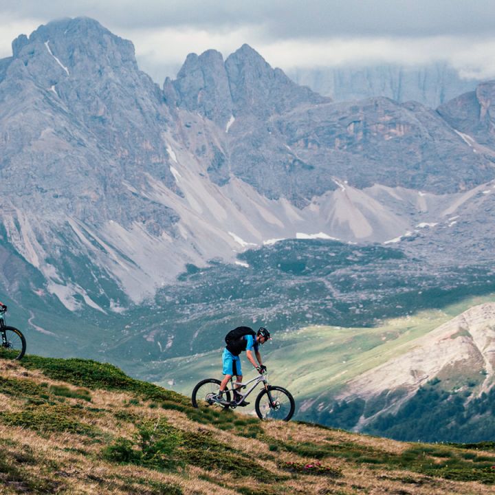 I single trail turistici e l'adrenalina dei flow trail al S. Pellegrino Bike Park