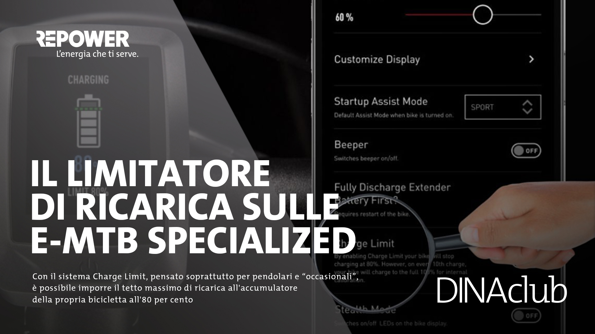 Lunga vita alla batteria: sulle e-MTB Specialized il limitatore di ...