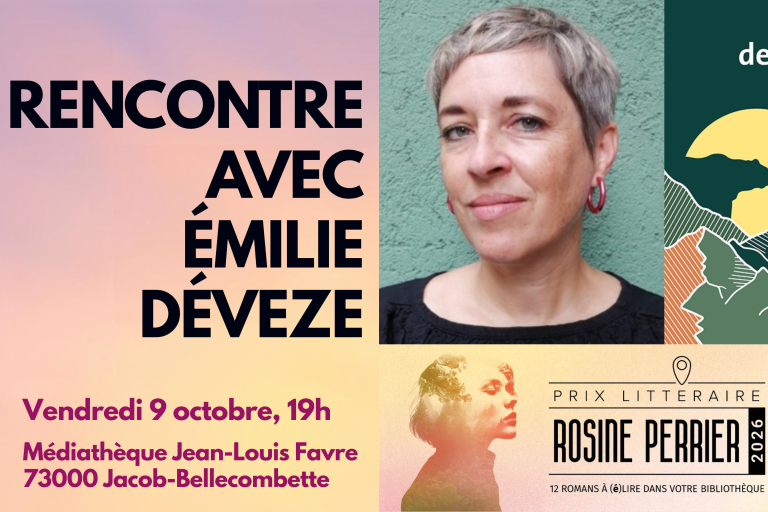 Rencontre littéraire avec Émilie Devèze à la médiathèque image2