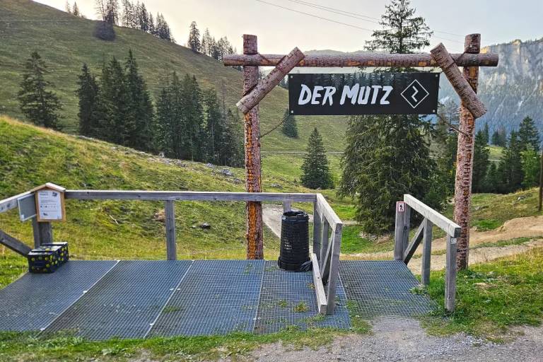 Parcours de descente au Wiriehorn : Le Mutz image1