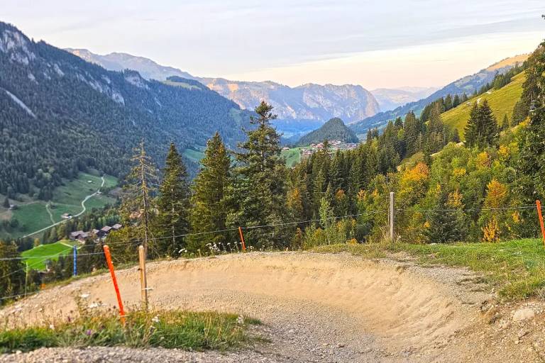 Parcours de descente au Wiriehorn : Le Mutz image2