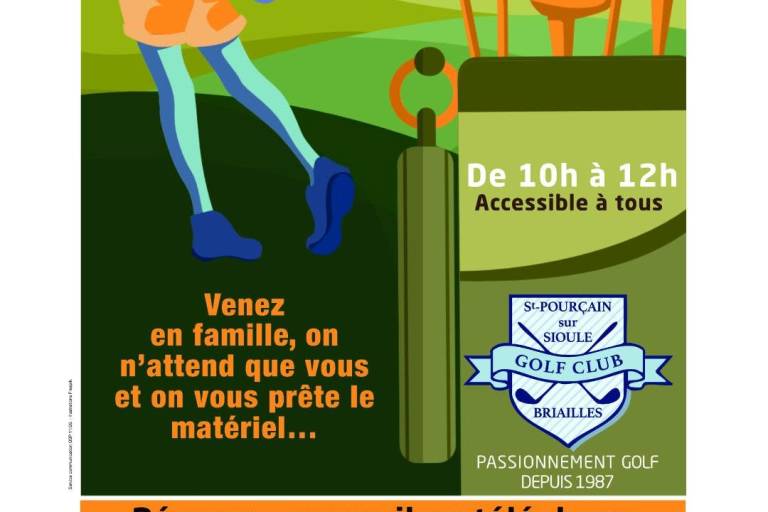 Initiation gratuite au golf à Saint-Pourçain-sur-Sioule image1