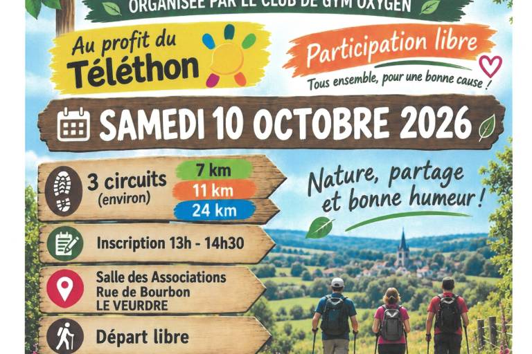 Randonnée au profit du Téléthon image1