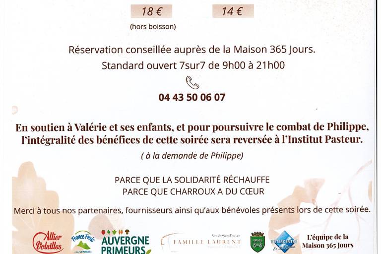Repas d’après Fête de la soupe à Charroux image1