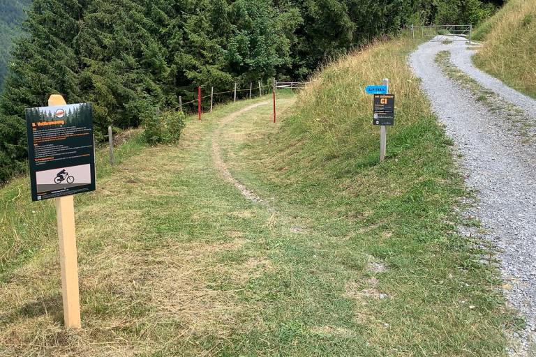 First trail educational path at Wiriehorn: Alptrail image2