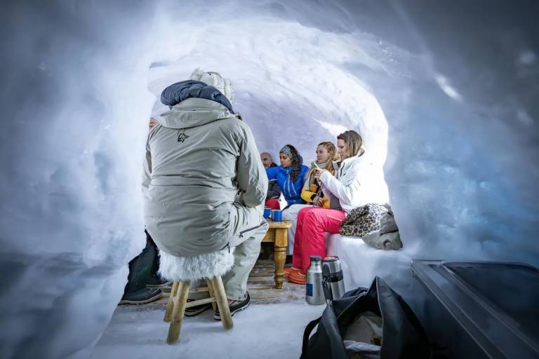 Fondue sous igloo image2