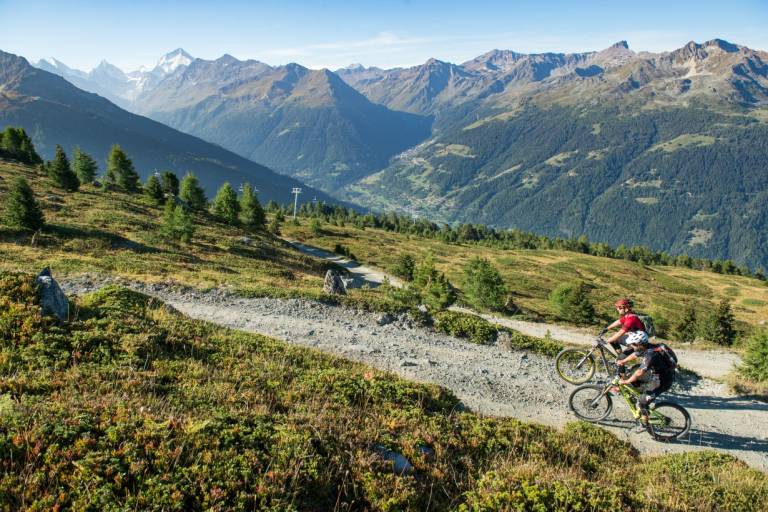 Route No. 4 - Bella-Tola Cabin (e-bike) image1