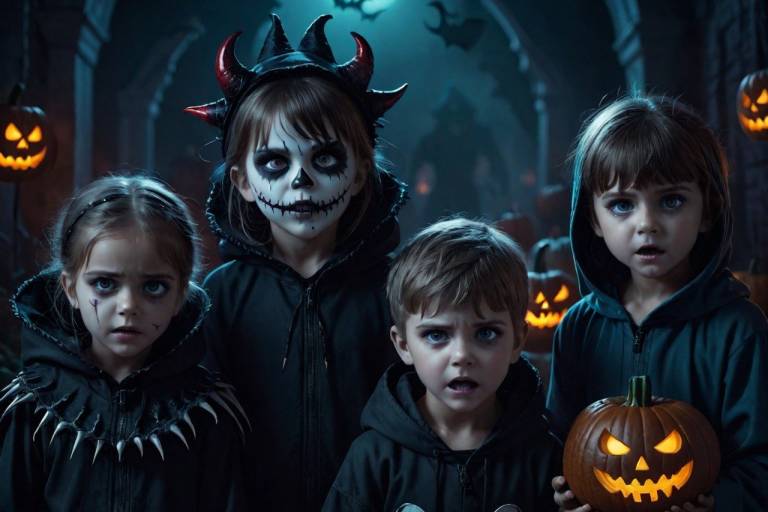 Ambiance d'Halloween à la ferme du facteur enchantée image1