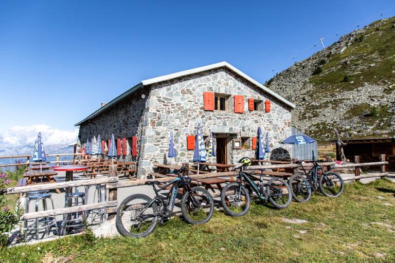 E-bike / Tignousa - Capanna Bella Tola - Tignousa (percorso verde) image1
