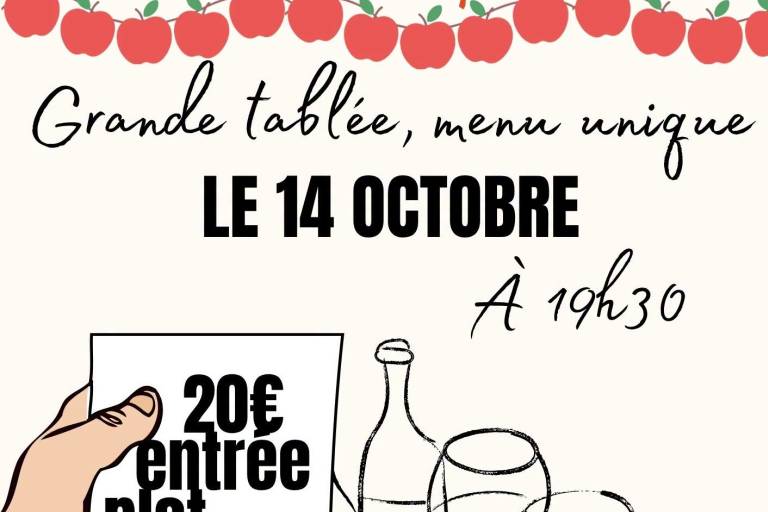 Dîner en grande tablée image1