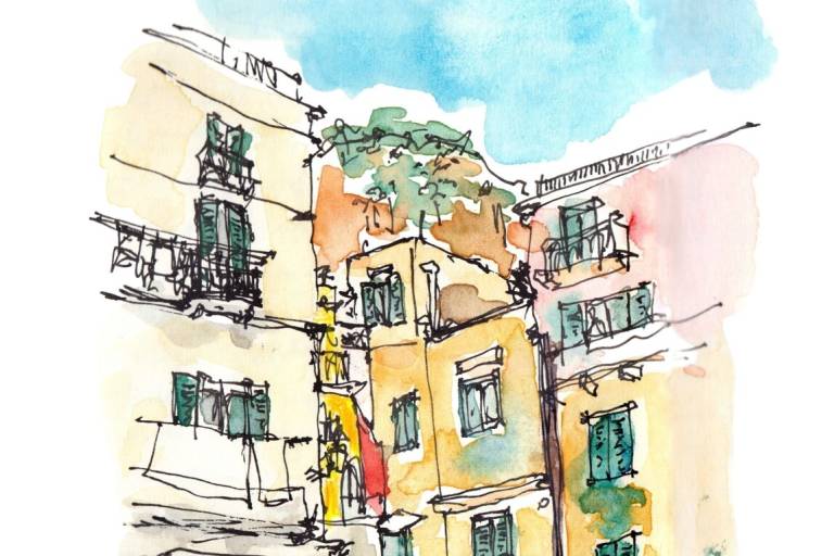 Cycle ateliers aquarelle et croquis avec Sue image1