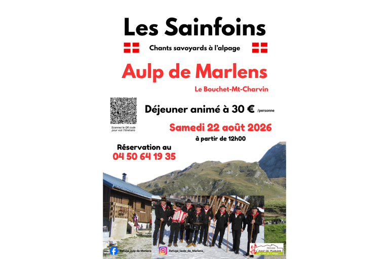 Déjeuner animé à l'Aulp de Marlens image1