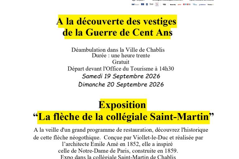 Journées européennes du patrimoine : A la découverte des vestiges de la guerre des Cent Ans  image1