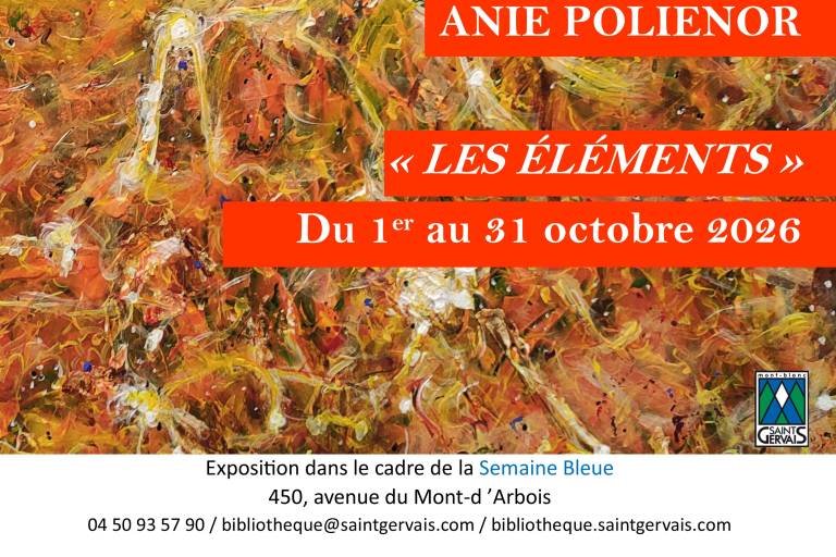 Exposition "Les éléments" par Anie Poliénor image1