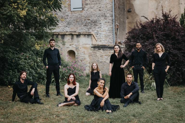 Quartier de saison Labeaume en Musiques : "W. Byrd, B. Britten, L. Bernstein, F. Poulenc… "Par l’ Ensemble vocal a cappella SYLLEPSE image1