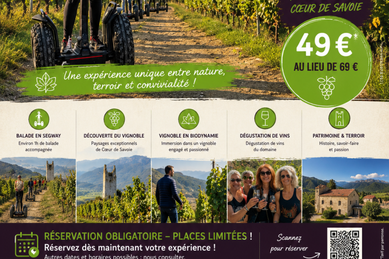 Randonnée en Segway et dégustation de vins de Savoie image1