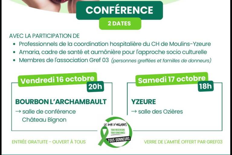 Conférence sur le don d'organes image1