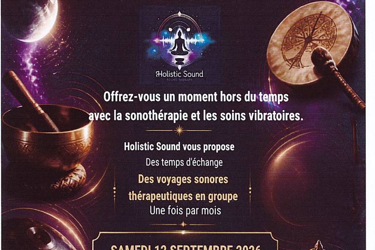 Voyages sonores – Soins vibratoires par Holistic Sound image1