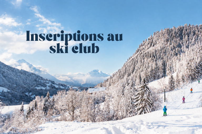 Inscriptions au Ski Club image1