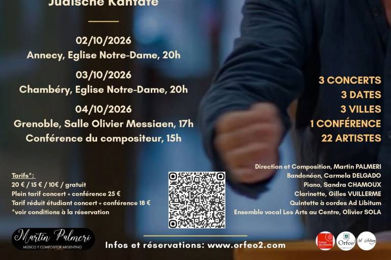 Concert : Misa a Buenos Aires - Judische Kantate de et avec Martin Palmeri image1