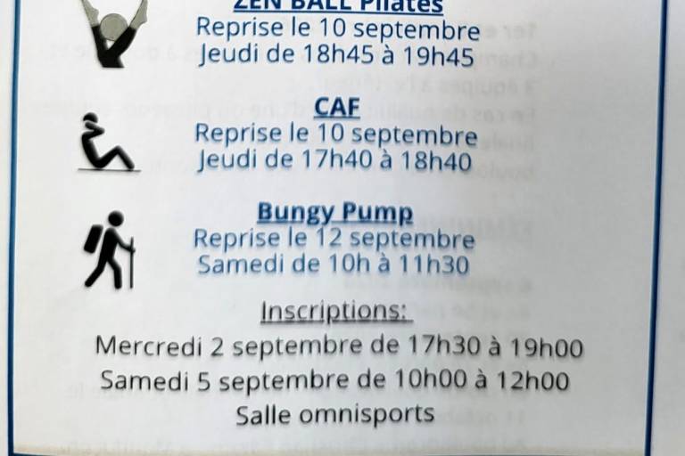 Activités du Gym Club Trévolois image2