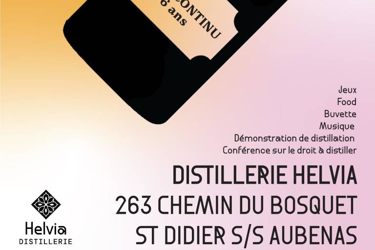 Le Flot continu : Fête des distilleries artisanales d'Ardèche image1