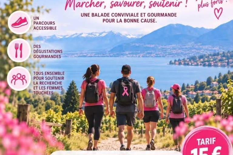 Gourmet-Spaziergang im Rahmen von „Octobre Rose“ image1