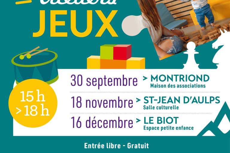 A hauteur de parents : Atelier Jeux au Biot image1